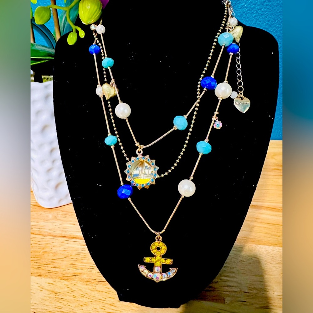 Betsey Johnson Nautical Necklace